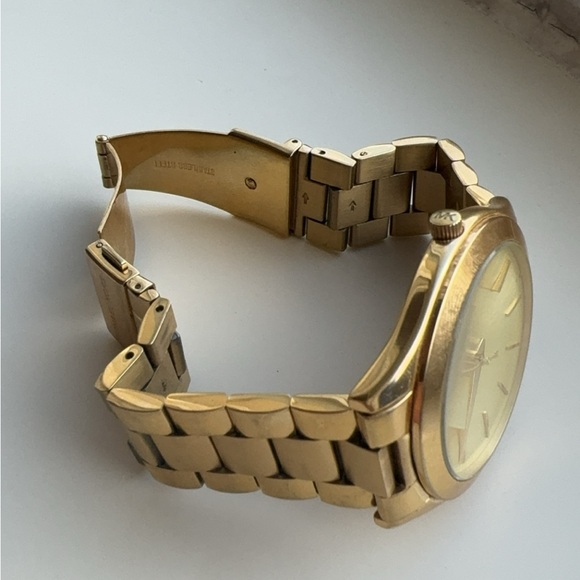 Slim Runway Gold-Tone Stainless Steel Watch - Picture 12 of 14